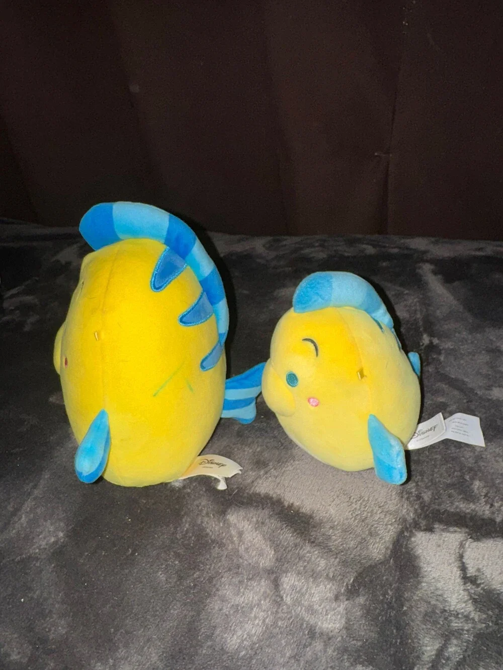 Disney Squishmallows Flounder Plush Toy Set of 2